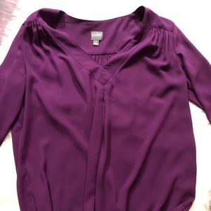 Purple blouse